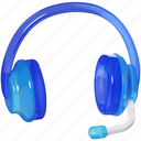 headphone, headset, earphone, audio, help, communication, technology, device, information 