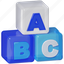 abc, blocks, alphabet, cube, toy, education, learning, school, study 