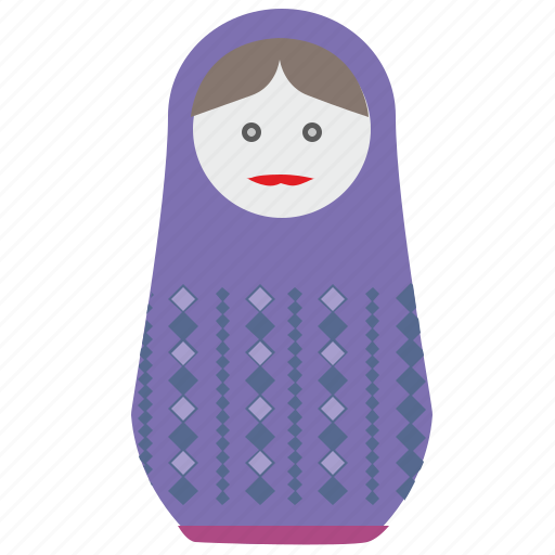 Matreshka, russia, toy, tradition, woman icon - Download on Iconfinder