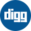 digg, logo, socialmedia, video 