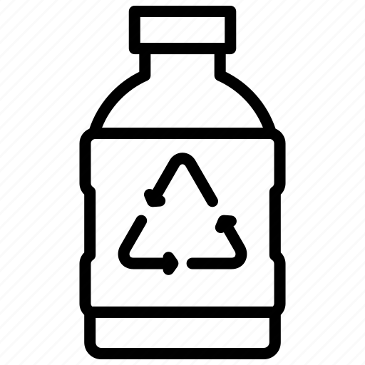 Bottle, garbage, save, recycling, green, plastic icon - Download on Iconfinder