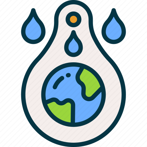 Save, water, earth, nature, drop icon - Download on Iconfinder