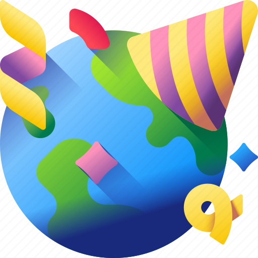 Happy, earthday icon - Download on Iconfinder on Iconfinder