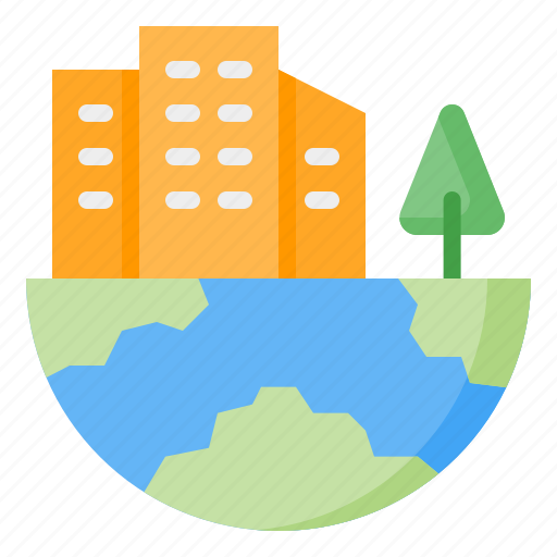 City, town, urban, building, earth, world, ecology icon - Download on Iconfinder