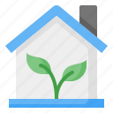 eco, green, home, house, plant, eco friendly, ecology