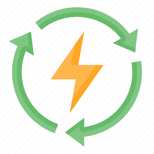 Renewable, recycle, save, eco, energy, power, ecology icon - Download on Iconfinder