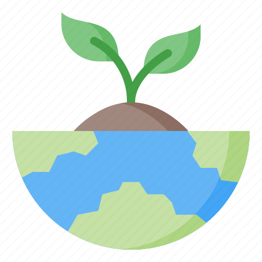 Green, earth, world, plant, nature, ecology, environment icon - Download on Iconfinder
