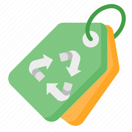 Eco, recycle, recycling, reusable, tag, label, ecology icon - Download on Iconfinder