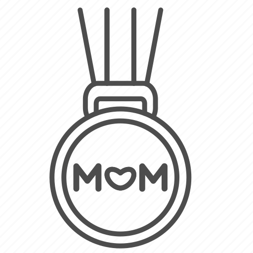 Medal, mom, mother, mother's day icon - Download on Iconfinder