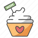 cupcake, mom, mother, mother&#x27;s day