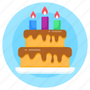 birthday cake, cake, party cake, chocolate cake, dessert