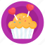 fairy cake, cupcake, dessert, muffin, sweet 