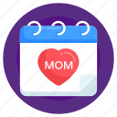agenda, mothers day calendar, mothers day reminder, mothers day event, almanac