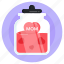 potion bottle, love potion, love flask, love chemical, mothers day potion 
