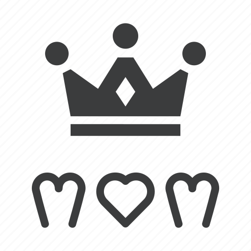 Crown, mom, mother, queen icon - Download on Iconfinder