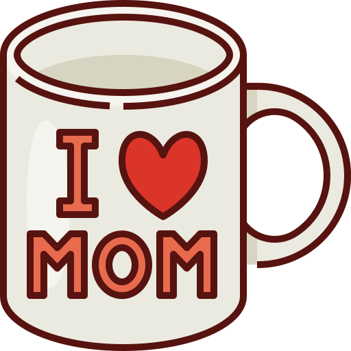 Mug, mothers day, mother, mom, love, family, woman icon - Free download