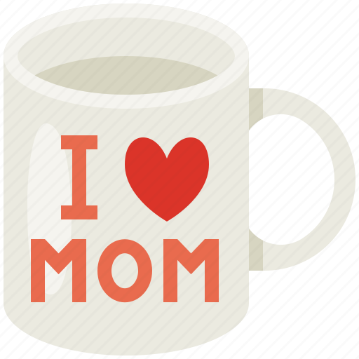 Mug, mothers day, mother, mom, love, family, woman icon - Download on Iconfinder