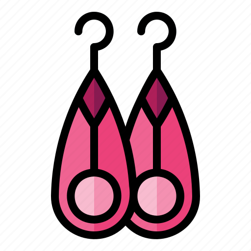 Happy, mother, day, woman, earring, pendant icon - Download on Iconfinder