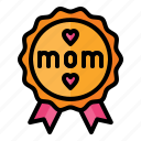 happy, mother, day, woman, medal, best