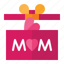 happy, mother, day, woman, box, gift, love 