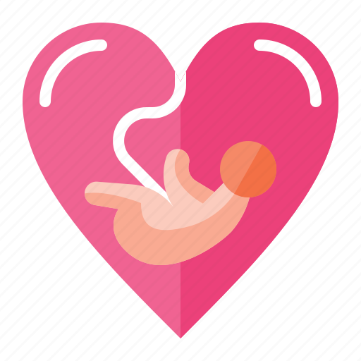 Happy, mother, day, woman, fetus, baby, love icon - Download on Iconfinder