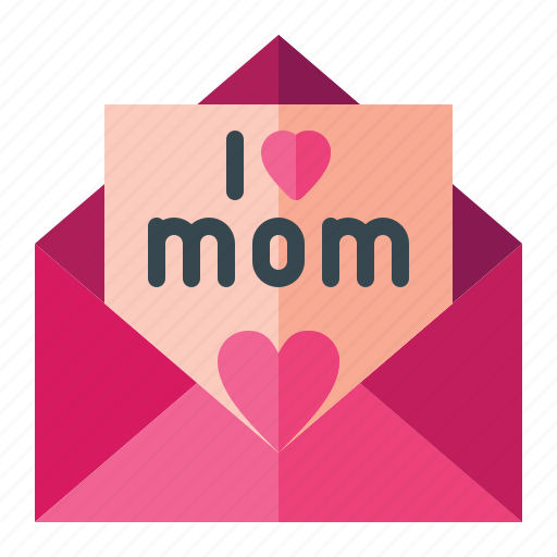 Happy, mother, day, woman, greeting, mail icon - Download on Iconfinder