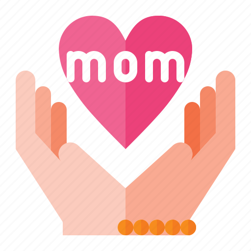 Happy, mother, day, woman, hand, love icon - Download on Iconfinder