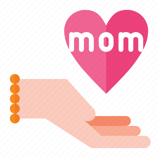Happy, mother, day, woman, hand, love icon - Download on Iconfinder