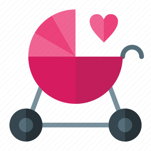 Happy, mother, day, woman, stroller, baby icon - Download on Iconfinder