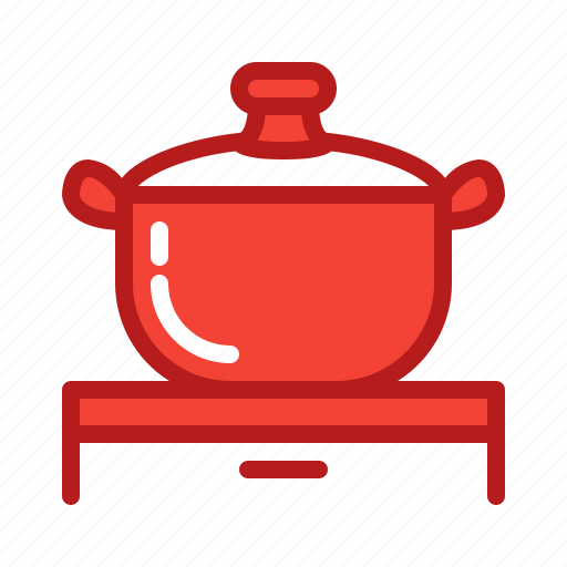 Appliance, cooking, kitchen, pot, round, saucepan, utensil icon - Download on Iconfinder