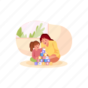 mum, funny, celebrate, attractive, holiday, relationship, baby, embrace, kid 