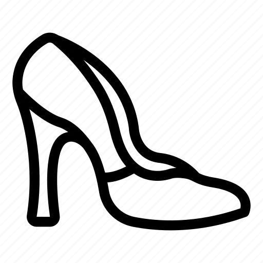 High heel, shoe, party shoe, highboot, fashion accessory icon - Download on Iconfinder
