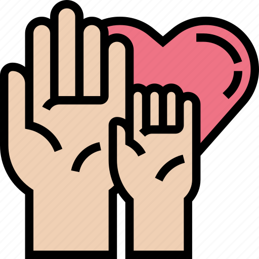 Holding, hands, love, care, support icon - Download on Iconfinder