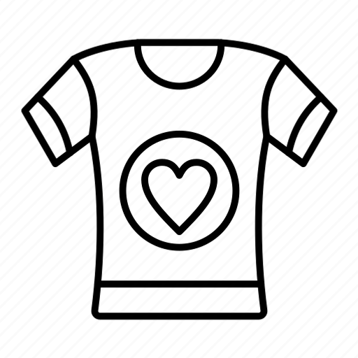 Tshirt, clean, clothing, fashion, heart, love icon - Download on Iconfinder
