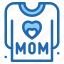 shirt, mom, mothers, day, cloth, t 