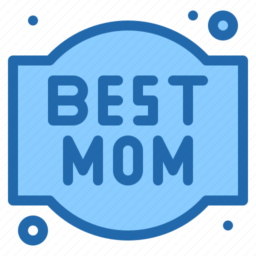 Mom, best, mother, mothers, day, card icon - Download on Iconfinder