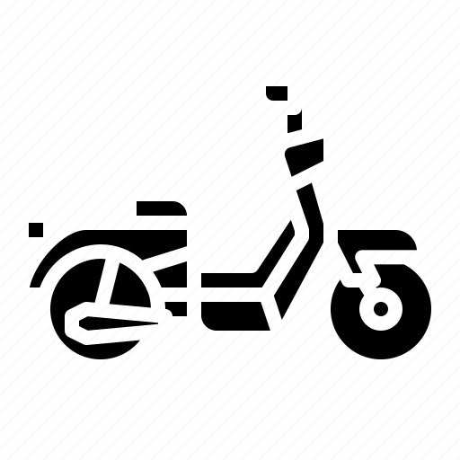 Biker, motorcycle, retro, transportation, vehicle icon - Download on Iconfinder