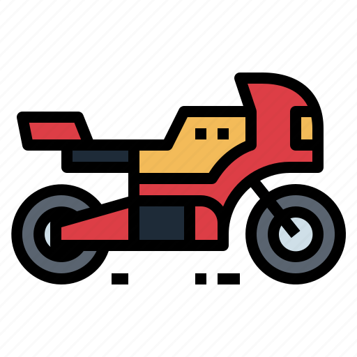 Motorbike, motorcycle, transportation, vehicle icon - Download on Iconfinder