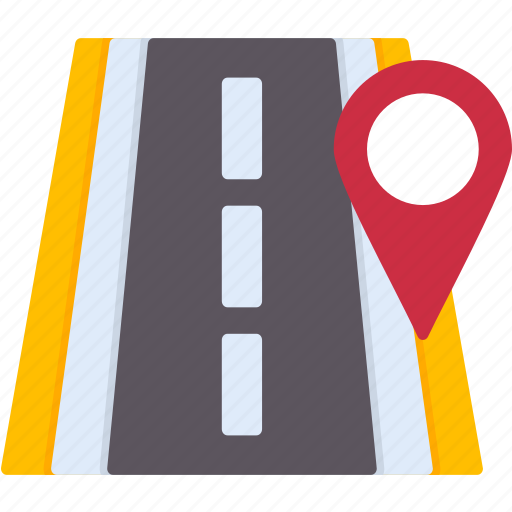 Road, location, gps, marker, map, navigation icon - Download on Iconfinder