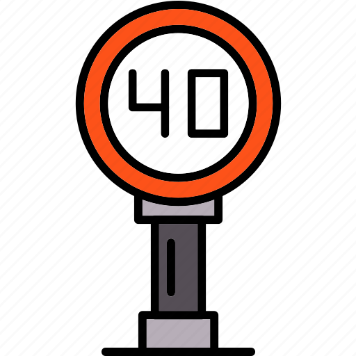 Speed, sign, limit, signs, traffic icon - Download on Iconfinder