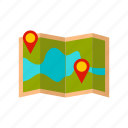 business, computer, hand, map, paper, pin, route