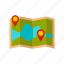 business, computer, hand, map, paper, pin, route 