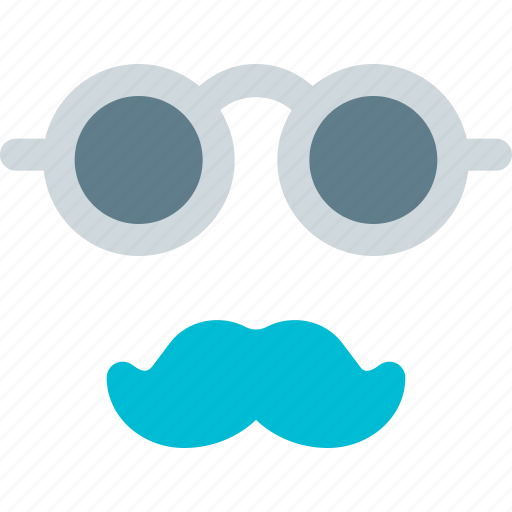 Glasses, moustache, spectacle, hairs icon - Download on Iconfinder