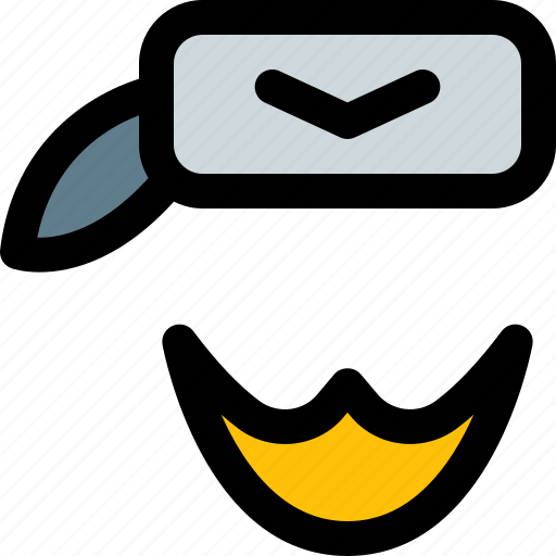 Hat, beard, cap, male icon - Download on Iconfinder