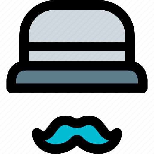 Hat, moustache, man, hairs icon - Download on Iconfinder