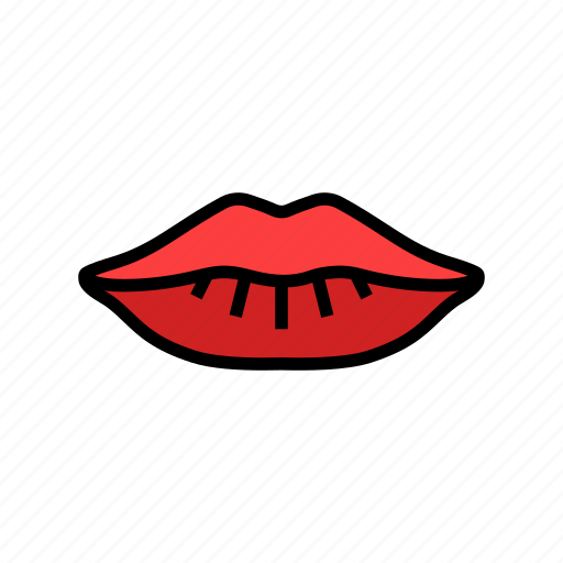 Close, sexy, mouth, female, character, animation icon - Download on Iconfinder