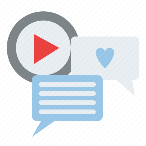 Comment, feedback, movie, talk icon - Download on Iconfinder