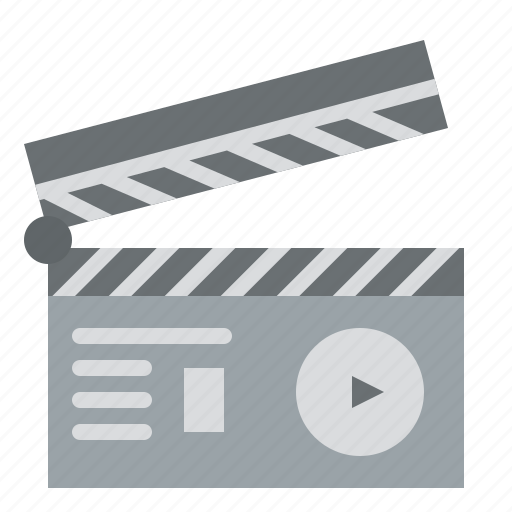 Movie, clapperboard, entertainment icon - Download on Iconfinder