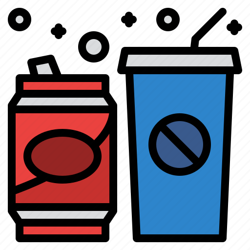 Drink, coke, movie, entertainment icon - Download on Iconfinder