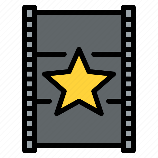 Favorite, movie, star, entertainment icon - Download on Iconfinder